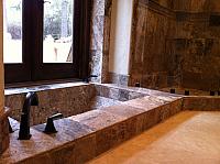 Antico Travertine Job in Hallsville